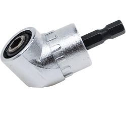 Right Angle Drill Driver 105 Degree Right Angle Drill Attachment Power Screwdriver Drill Adapter for Tight Spaces Quick Change Impact Drive and Magnet