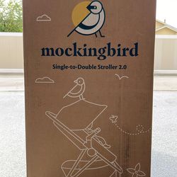 Mockingbird single to double stroller