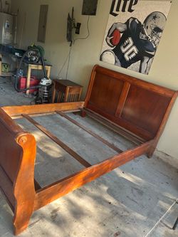 Queen Headboard Frame Bed