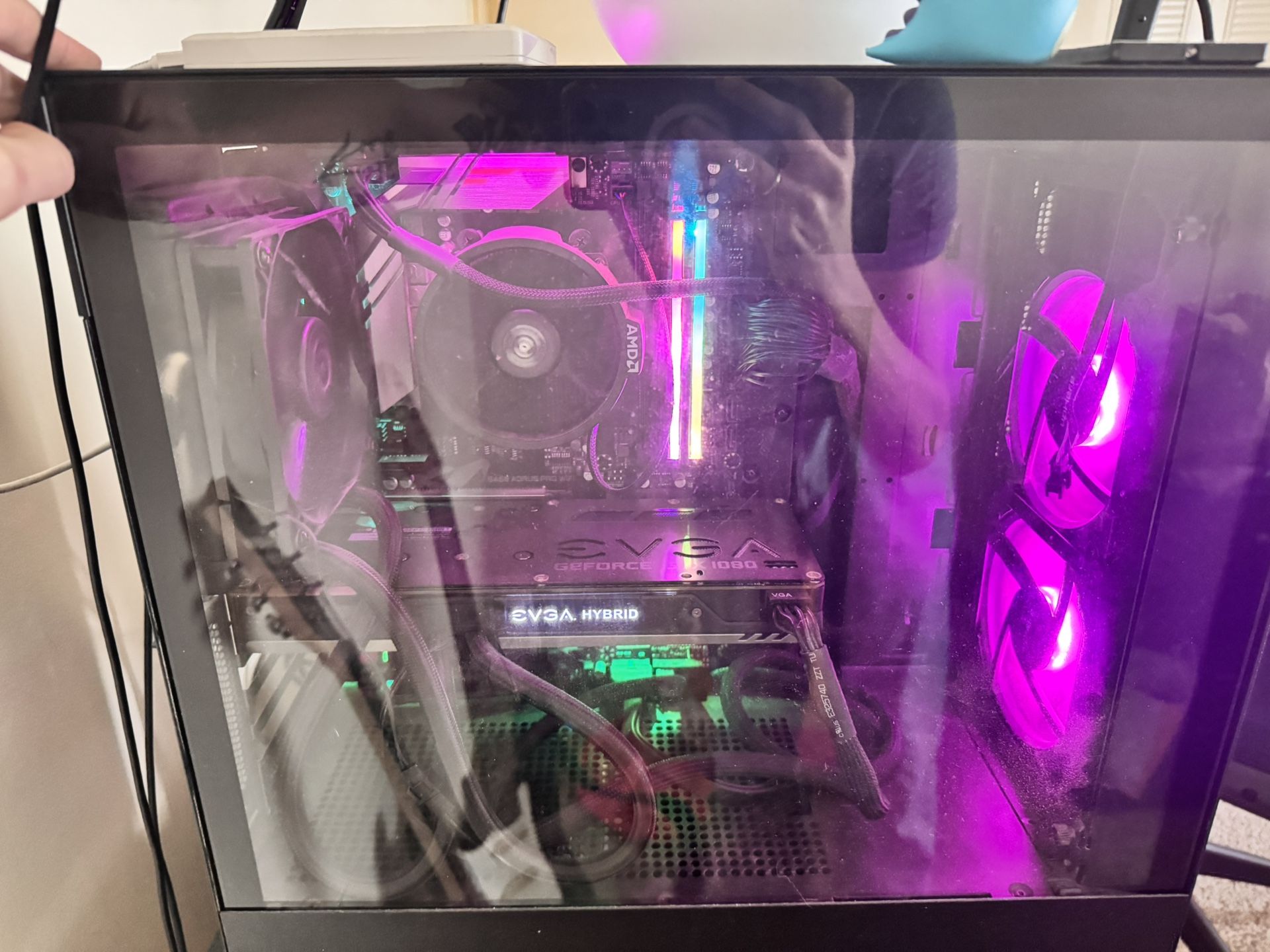 Gaming PC Bundle - Ryzen 5 3600 / GTX 1080 / 16GB RAM / 1TB NVMe / Razer Gear / 144Hz Monitor