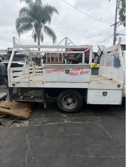 Contractor Bed work truck bed caja de trabajo