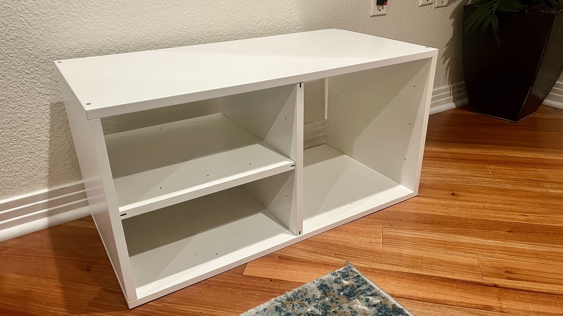 White Shelf Organizer