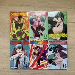 ChainSawMan 1-6 English Manga 