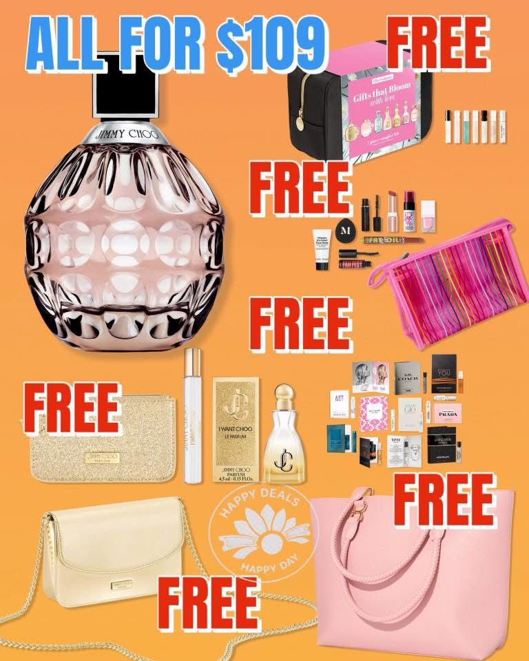 All Bundle Value gift set. EDP spray bottle size 2oz. Value , affordable gift 🎁