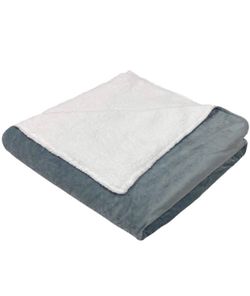 Soft Duvet Cover for Weighted Blankets (Dark Grey/White, 48"x72")