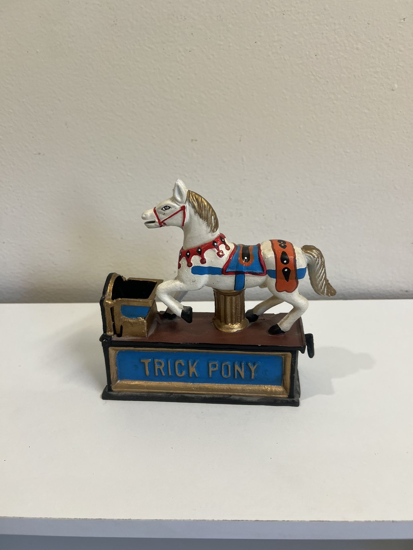 Horse Vintage Reproduction Piggy Bank