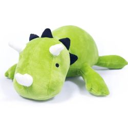 Weighted Dinosaur Stuffed Animal
Dino Plushy Calming Pillow, 1.63 Lbs, 14¨, Green