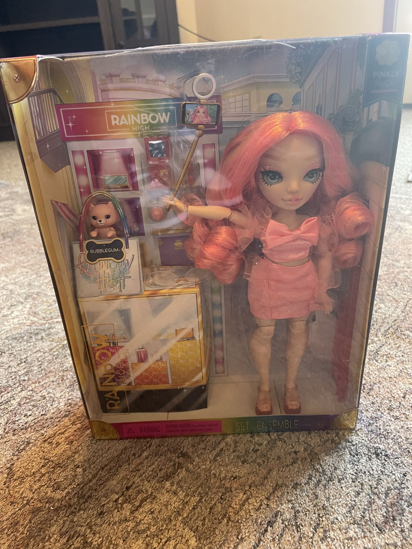 Rainbow High Doll Pinkly Page