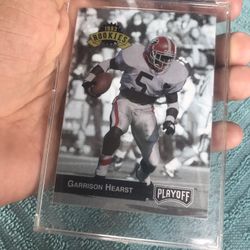 1993 rookies garrison hearst playoff card