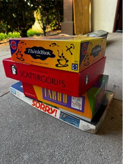 Board games thinkblot categories taboo sorry