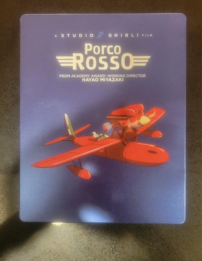 Porco Rosso Blu Ray Steelbook