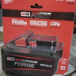 MILWAUKEE M18 REDLITHIUM FORGE HD12,0 BATTERY
