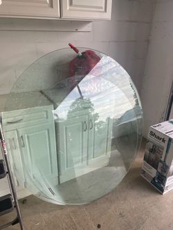 Glass tabletops