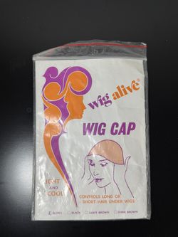 Wig Alive Wig Cap — Blond, packaged