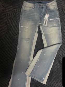 Purple jeans