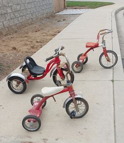 Vintage tricycles