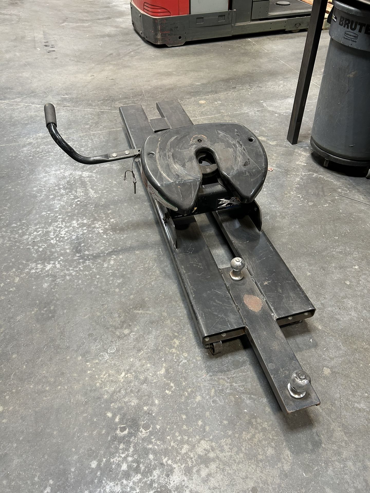 Forklift Trailer Attachment