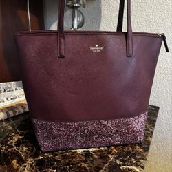 Kate Spade Greta Court Glitter Penny Tote