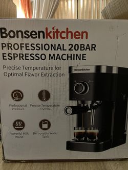 Bonsenkitchen Expresos Machine