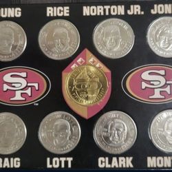 49ers Coin Set