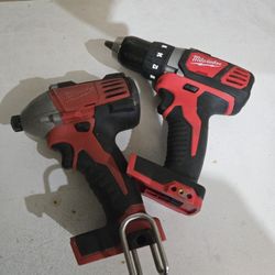Milwaukee 18v Driver And Drill Set