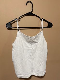 White tank top