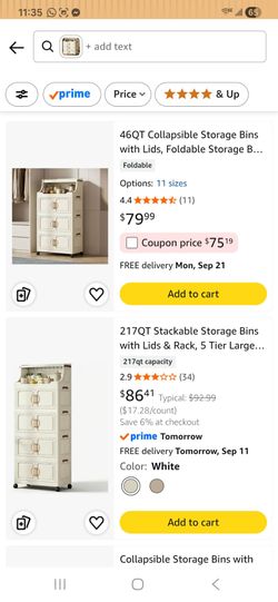 Collapsible Storage Bins with Lids, Foldable Storage Box with Doors and Wheels, Lo