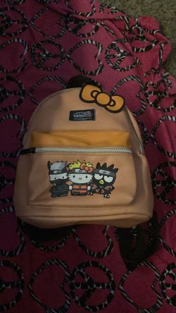 Naruto X hello Kitty, mini bag pack