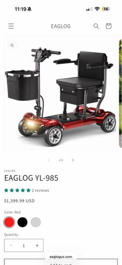 Mobility scooter