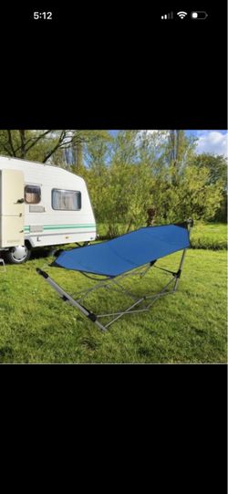 kelsyus portable folding Hammock Lounge camping Bed with carrying bag