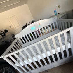Baby Crib and Mattress