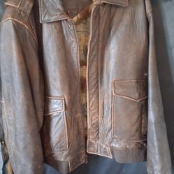 Leather Jacket,  Roundtree And York