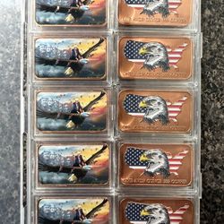 1oz Colored Trump Bars 