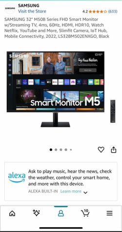 Samsung Smart Monitor 32inch