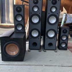 Home Audio Speaker Setup