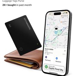 SPOTMINDERS Apple MFi Certified Wallet or Luggage Tracker
