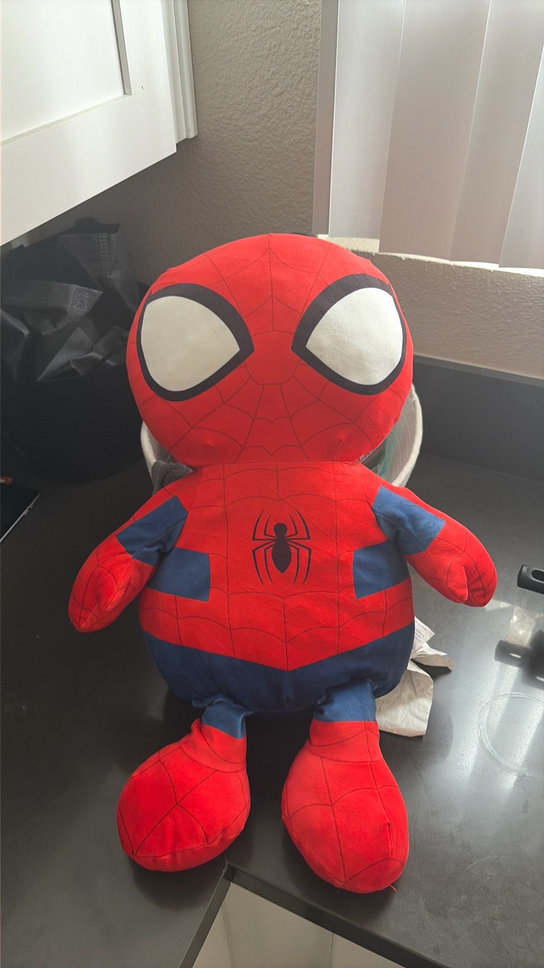 Spiderman plushie