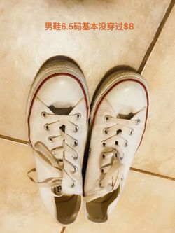 Men converse shoes 6.5