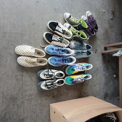 Vans And Converse Shoes 