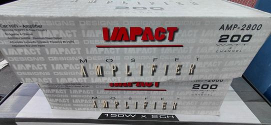 Impact AMP-2800 200 Amplifier