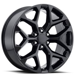 Replica Wheels P4 - Snowflake 26x10 6x139 27offset