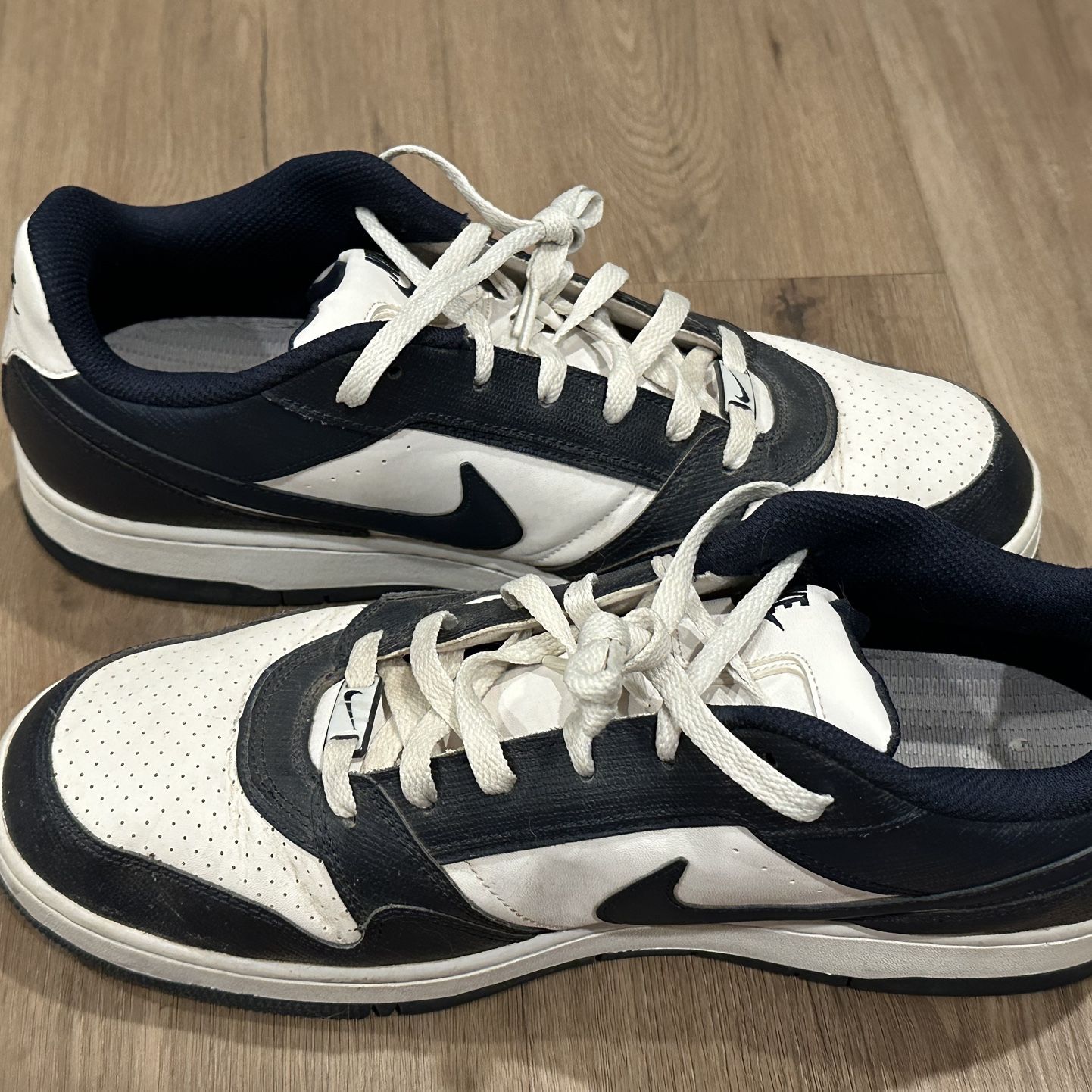 Nike Men\'s Nike Air Prestige Low White Size 12 Nike Air Prestige 2 Men main image 2