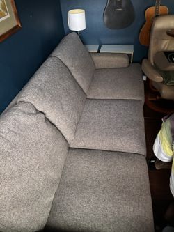 Blueish Gray Couch