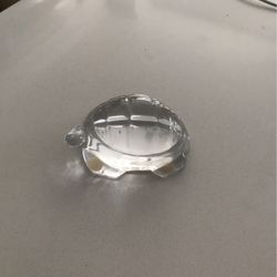Baccarat Crystal Turtle