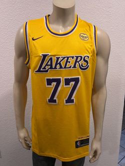Los Angeles Lakers Jersey Luka Doncic #77  Stitched