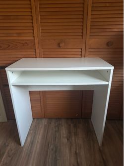White desk