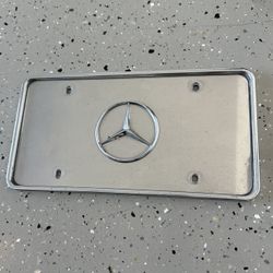 Mercedes Benz Chrome Plate 