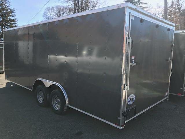 ENCLOSED VNOSE TRAILERS ALL SIZES AND COLIRS 20FT 24FT 28FT 32FT IN STOCK FREE DELIVERY