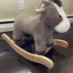 Pottery barn rocking horse cheap