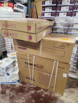 TURBRO
Finnmark 9,000 BTU Ductless Mini Split Inverter AC with Heat Pump, 19 SEER2, 230V, WiFi, R32, Pre-Charged System, AHRI